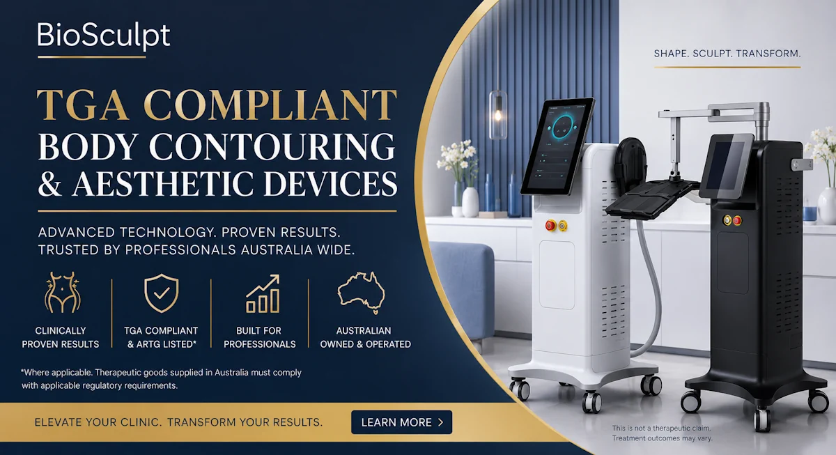 BioSculpt TGA Compliant Body Contouring Equipment